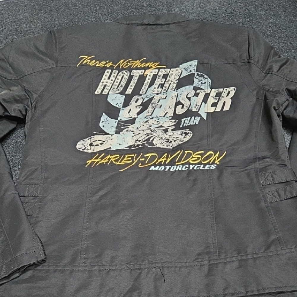 Harley-Davidson Gray Graphic Jacket